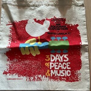 Woodstock tote bag